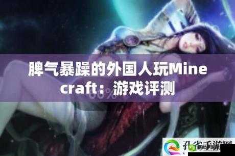 暴躁老外玩 Minecraft 中国：体验方块世界的奇妙冒险